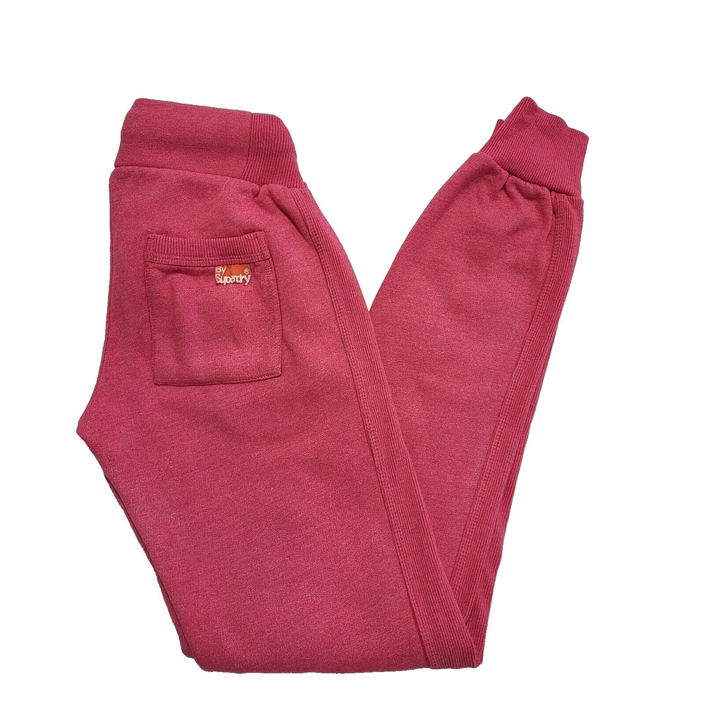 Superdry Skinny Tracksuit Bottoms Pink Drawstring Uk Women's XS W24 L32 L174