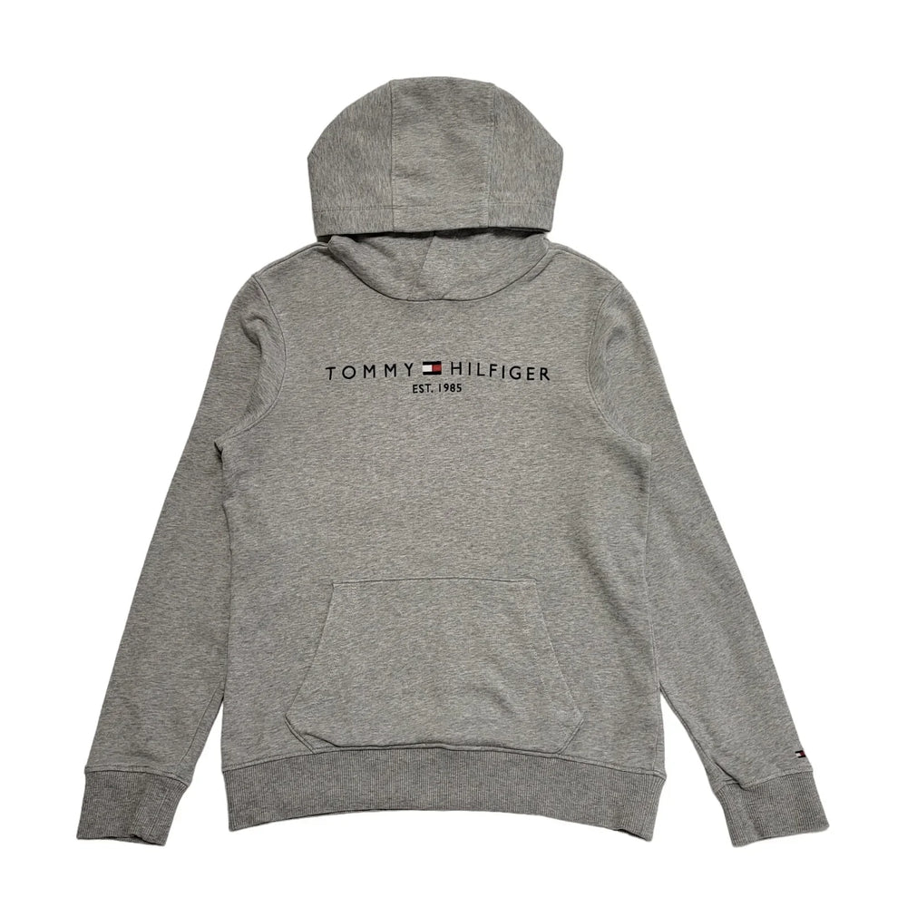 Tommy Hilfiger Grey Pullover Sweatshirt Hoodie Boys Age 14 Years CC901