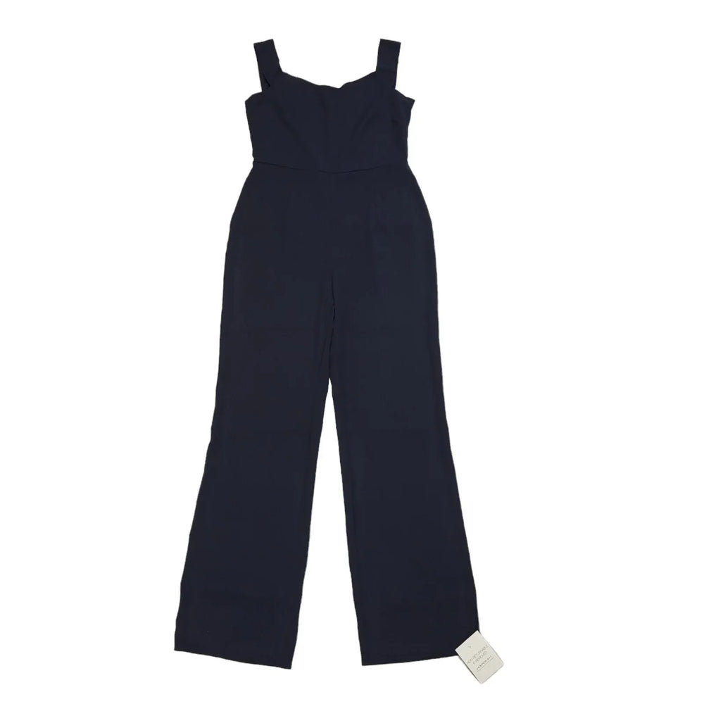 Vesper Blue Wide Leg Zip Up Jumpsuit BNWT Womens UK Size 14 L33 DD73