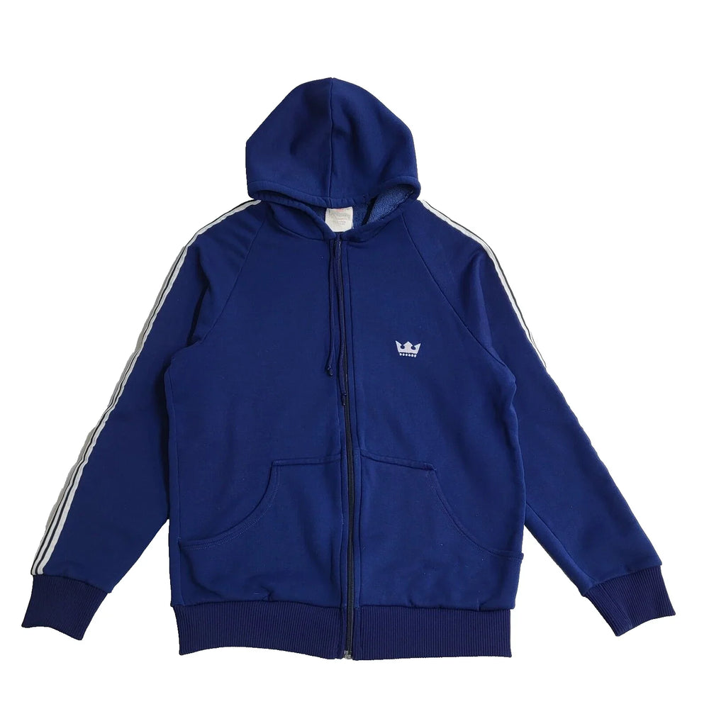 Utesome Blue Vintage Y2K Full Zip Hoodie UK Boy's Size M