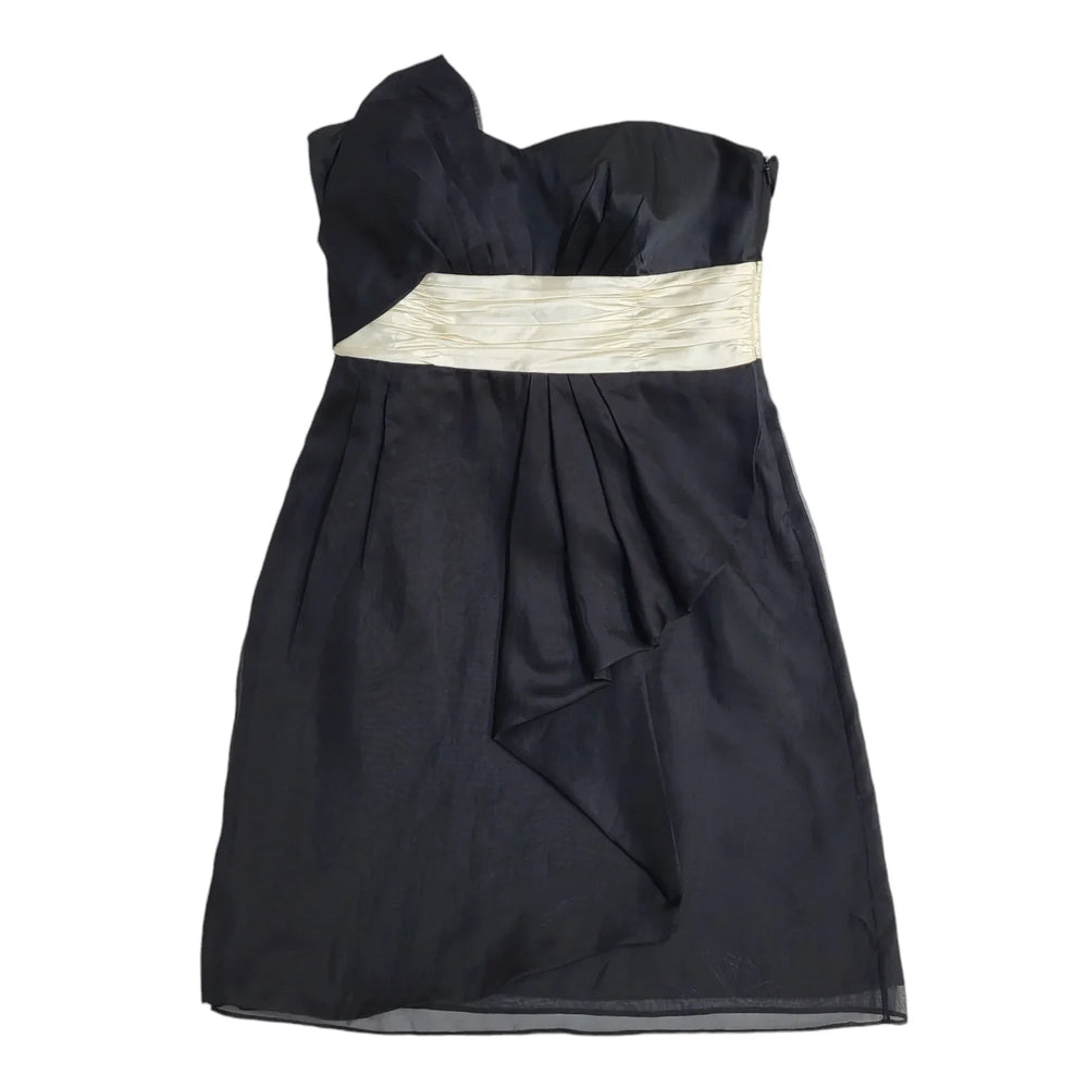 Monsoon Vintage Y2K Black Off Shoulder Dress Uk Women's Size 12