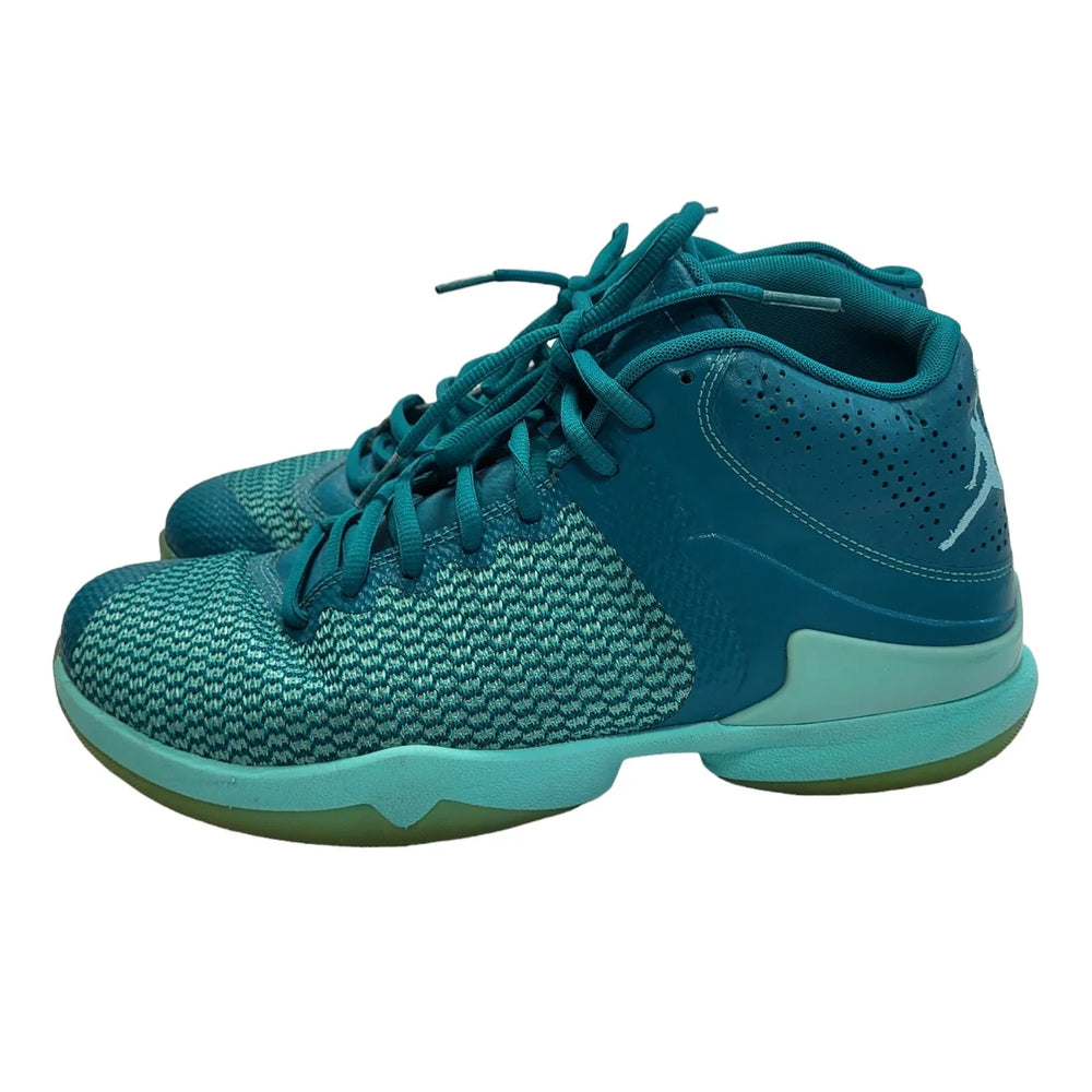 jordan Super.Fly 4.0 Blue/Turquoise Lace-up Casual Trainers Uk Men's Size 7.5