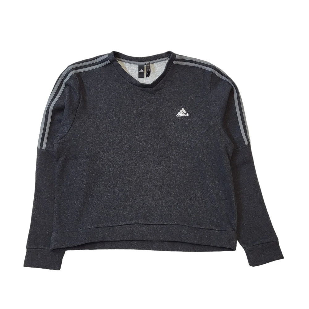 Adidas Black Long Sleeve Casual Sports Sweatshirt Women's UK XL 14 EU 42 H153