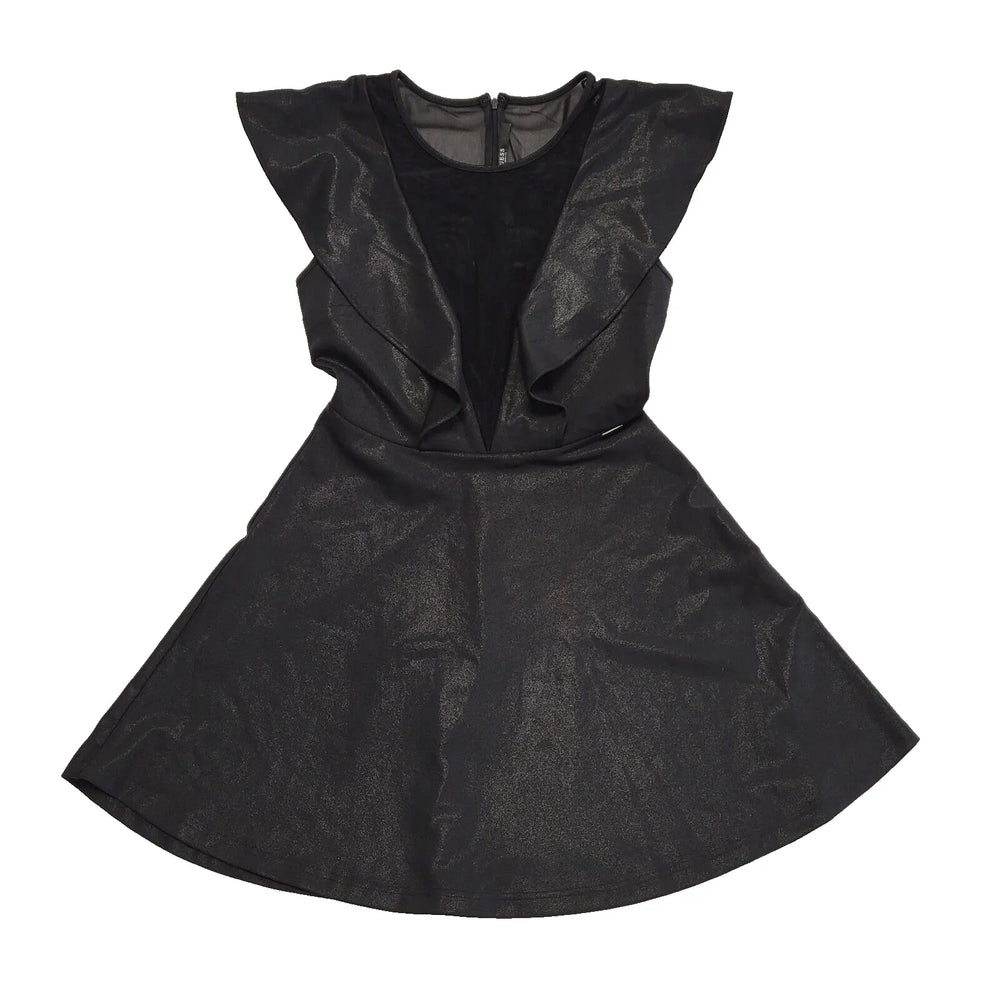 Guess Los Angeles Black Evening Fit & Flare Dress BNWT UK M 10 L358