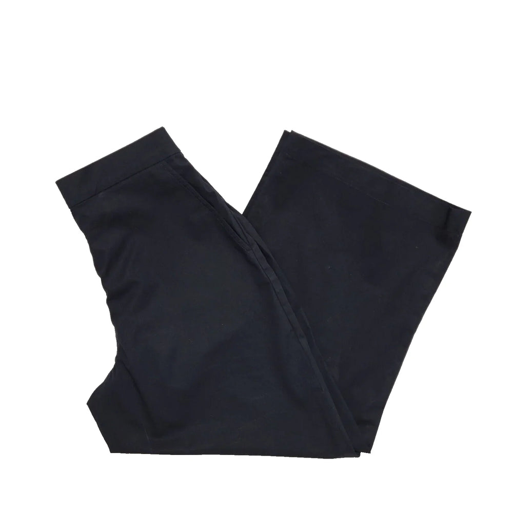 Hobbs Capri Trousers Navy Blue Straight Uk Women's Size 8 W26 L23 L279