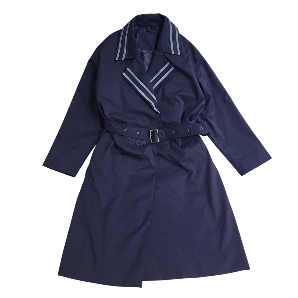 Unbranded Overcoat Navy Belted UK Women's Size XL L869