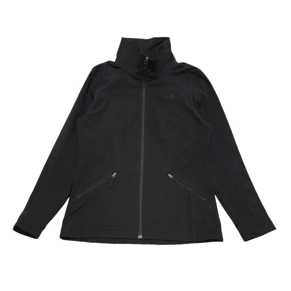 The North Face Windwall Black Zipped Jacket Uk Women's Size Large CC260