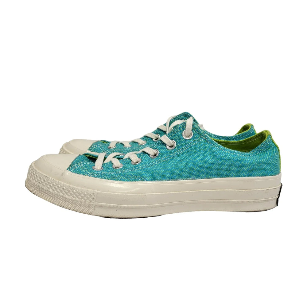 Converse Blue White Lace-up Sports Casual Women's Trainers Uk Size 6