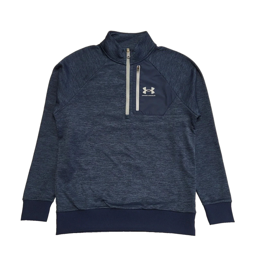 Under Armour Blue High Neck Long Sleeve Sports Top UK Men's Medium L383