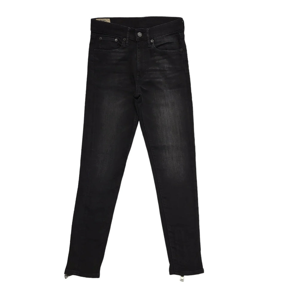 Ralph Lauren Black Skinny Slim Fit Denim Jeans UK Women's Small W26 L28 BB198