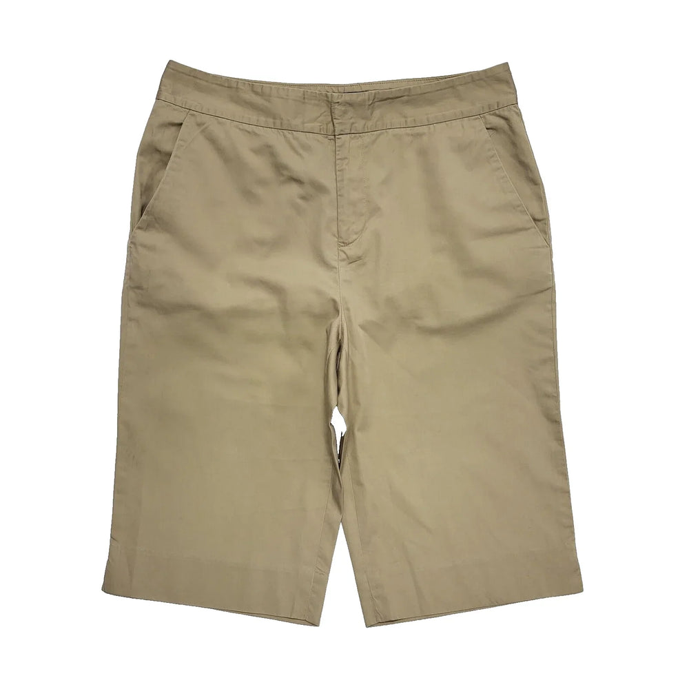 Ralph Lauren Sport Beige Cotton Chino Shorts Uk Women's Size M W28 L80