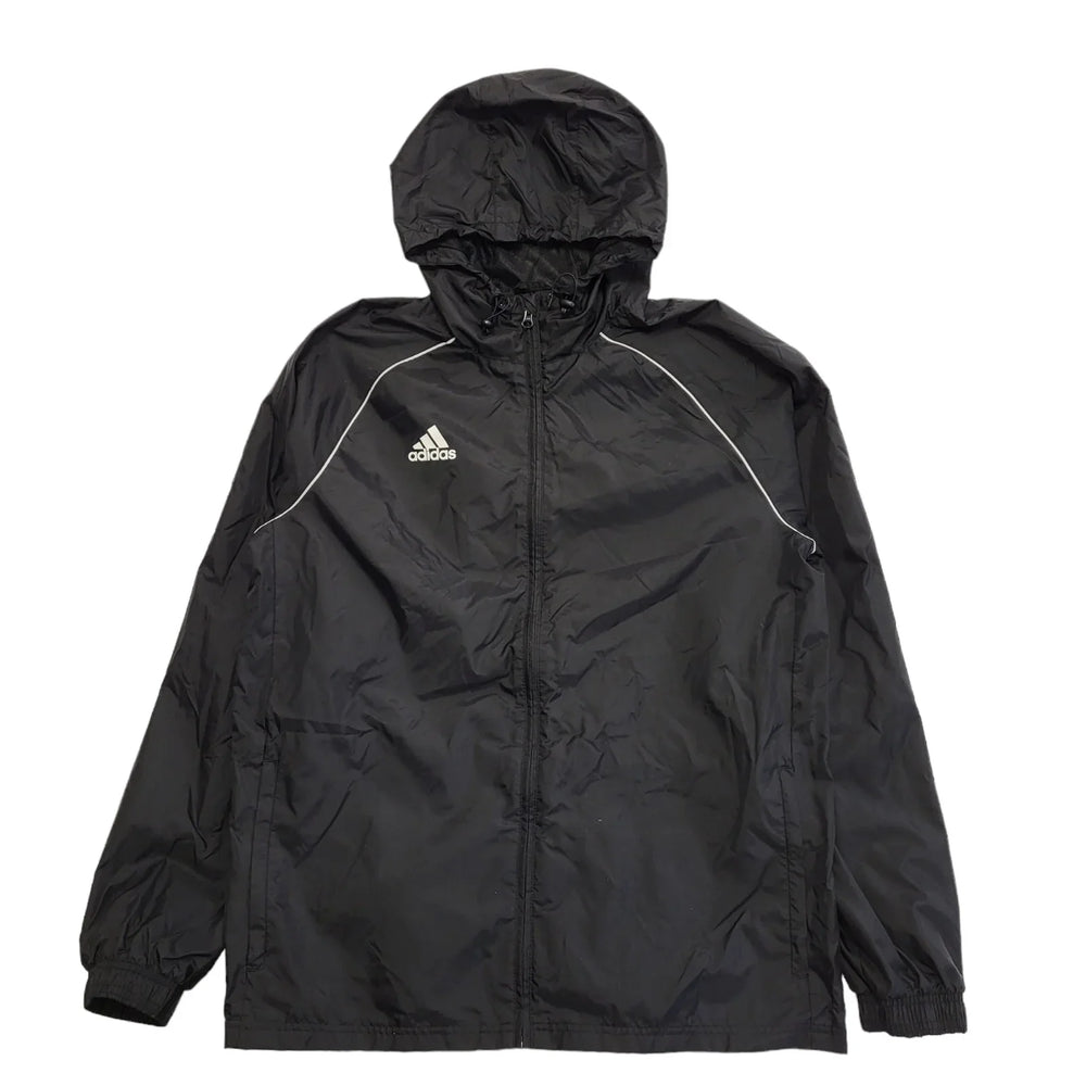 Adidas Black Long Sleeve Sports Lightweight Hooded Jacket UK Men's L BB684