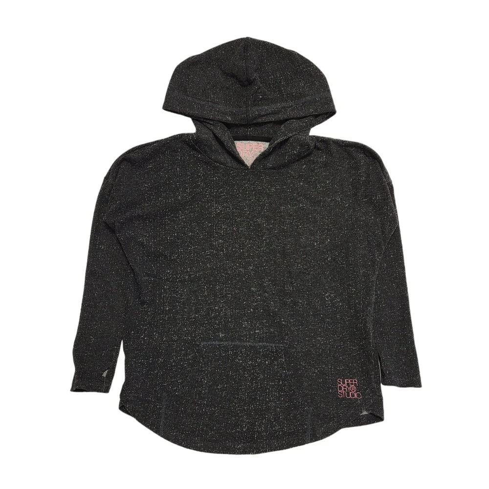 Superdry Charcoal Sweatshirt Hoodie Women's uk xS eu 34 H340