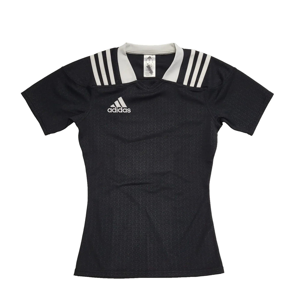 Adidas Black Short Sleeve Slim Fit T-shirt Women's UK Medium H832