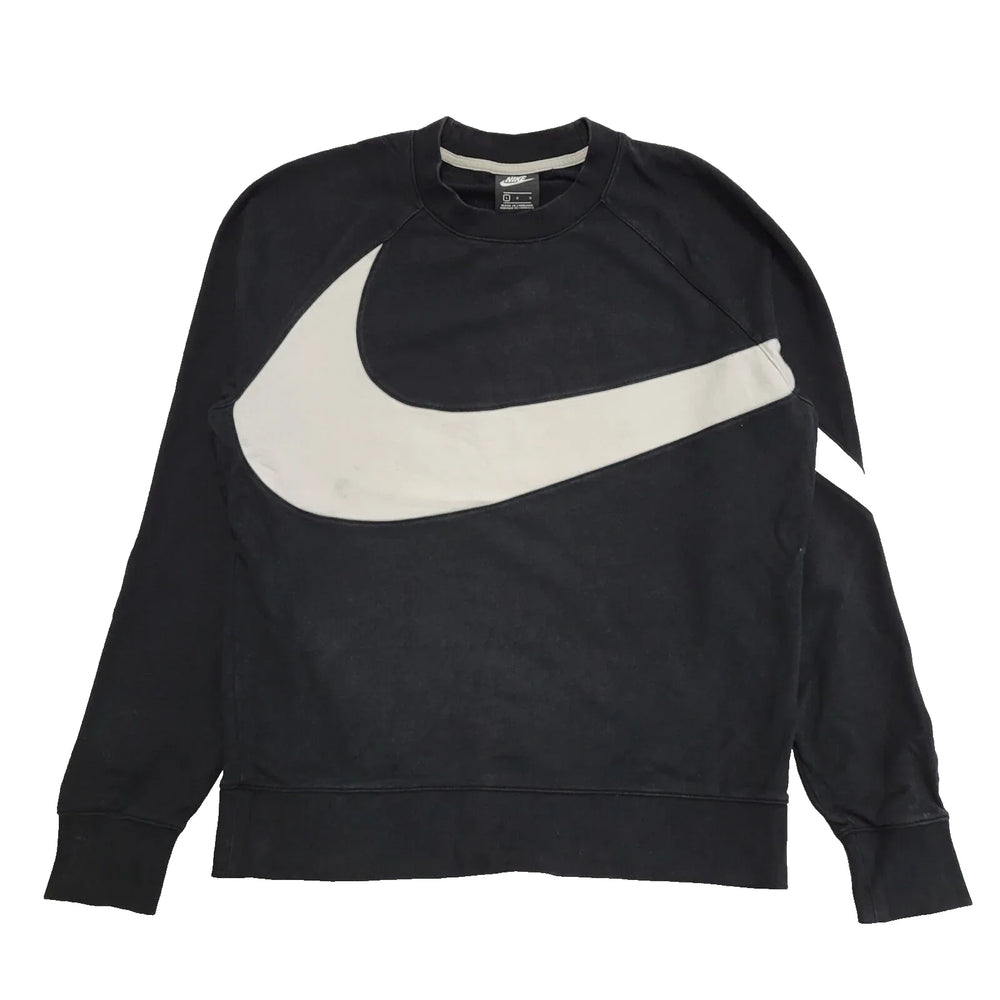 Nike Black Long Sleeve Crew Neck Casual Sports Sweatshirt Uk Men's Large K22