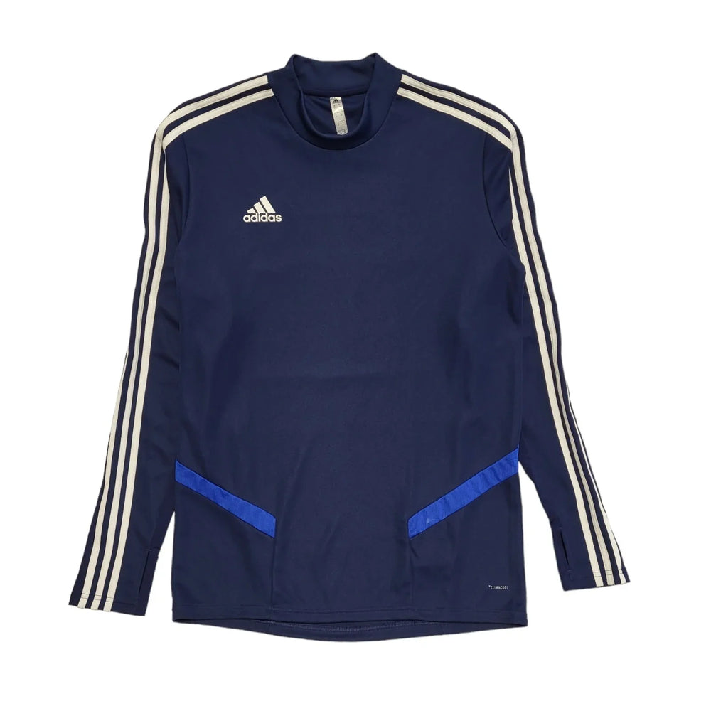 Adidas Navy Blue Long Sleeve Sports Top UK Men's Large DD825