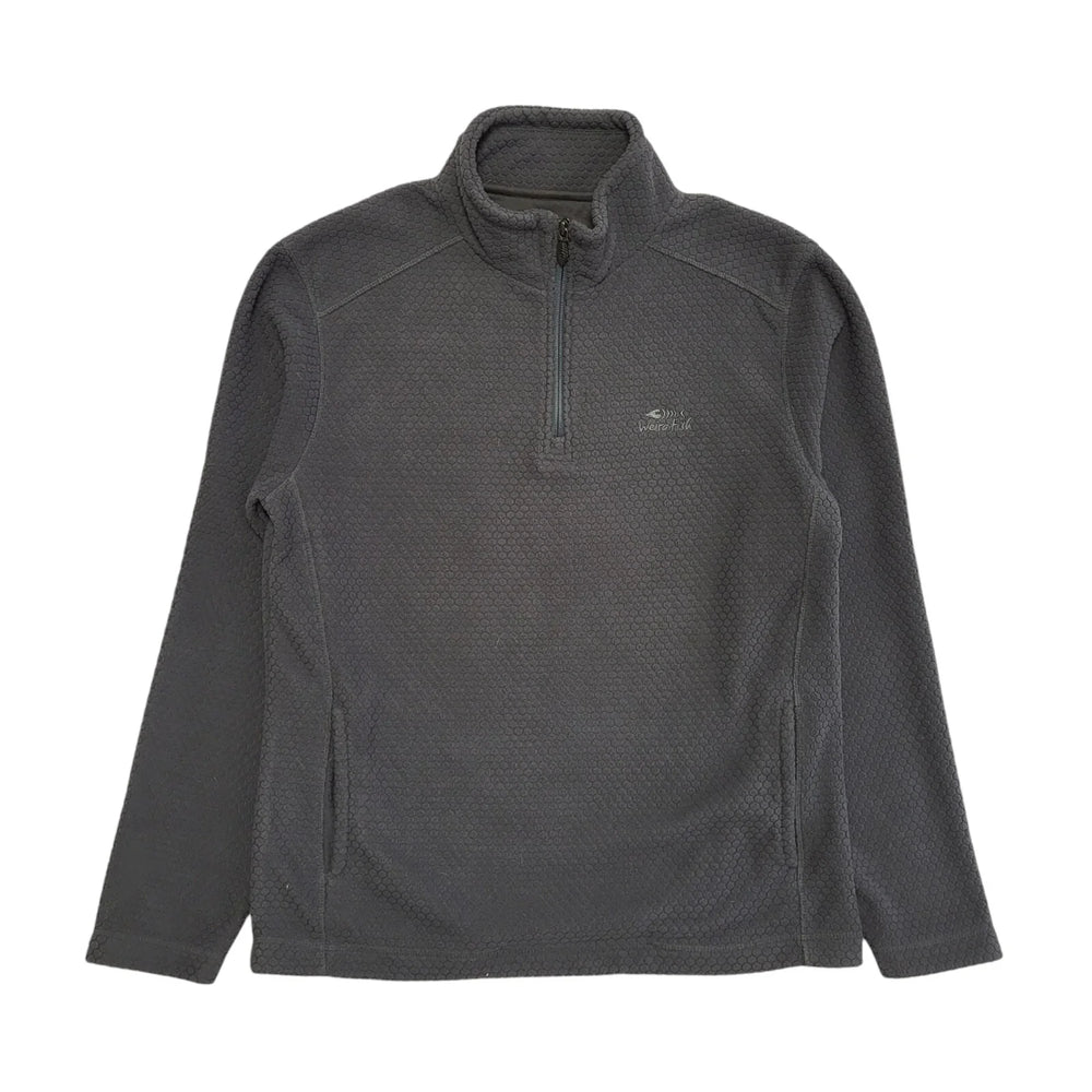 Weird Fish Vintage 90s Grey High Neck Jumper Uk Men's Size Large