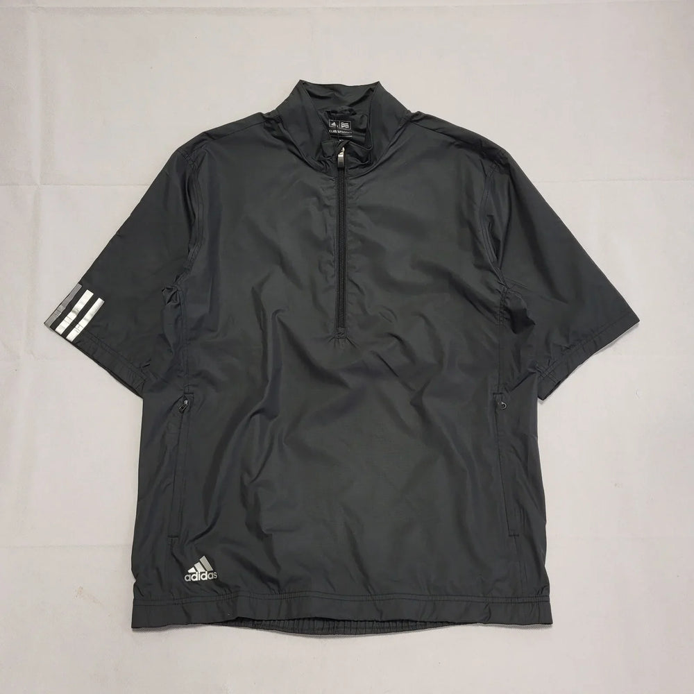 Adidas Black 1/4 zip Active Wear Sports Top Uk Men's Size M Bnwt DD570