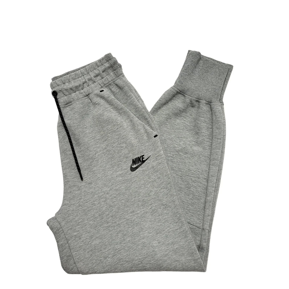 Nike Grey Skinny Jogger Drawstring Tracksuit Bottoms Uk Men's XS W28 L27 CC406