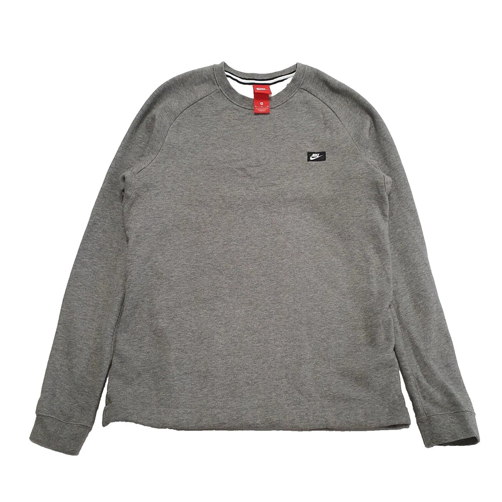 Nike Grey L/Sleeve Casual Sports Sweatshirt UK Men's Size M K825