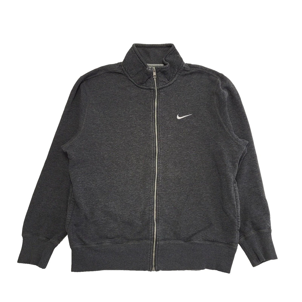 Nike Grey Long Sleeve Zipped Tracksuit Top UK Men's Large K246