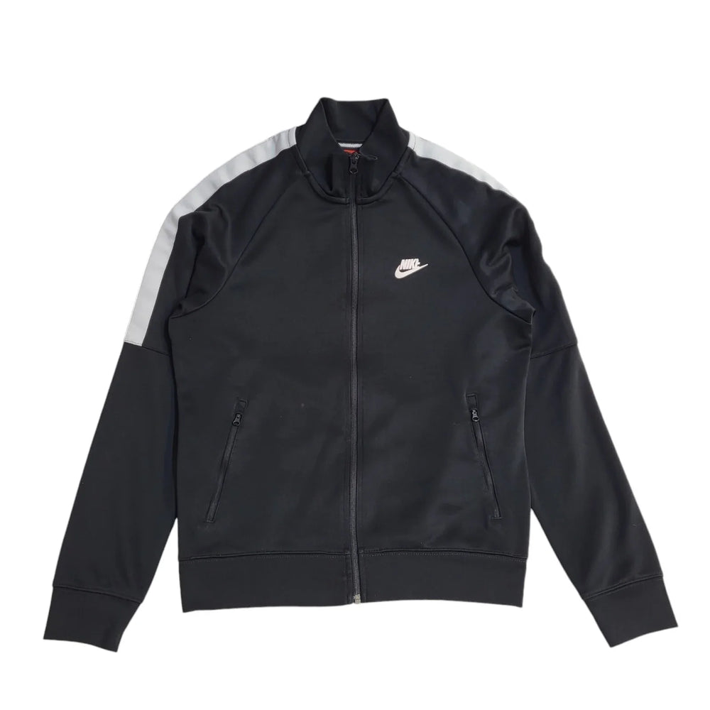 Nike Black Full Zip Sports Tracksuit Top Jacket UK Men's Size S