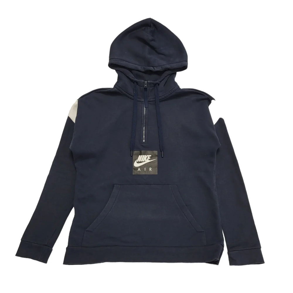 Nike Navy Blue 1/4 Zip Sweatshirt Hoodie Men's uk M eu 50 H457