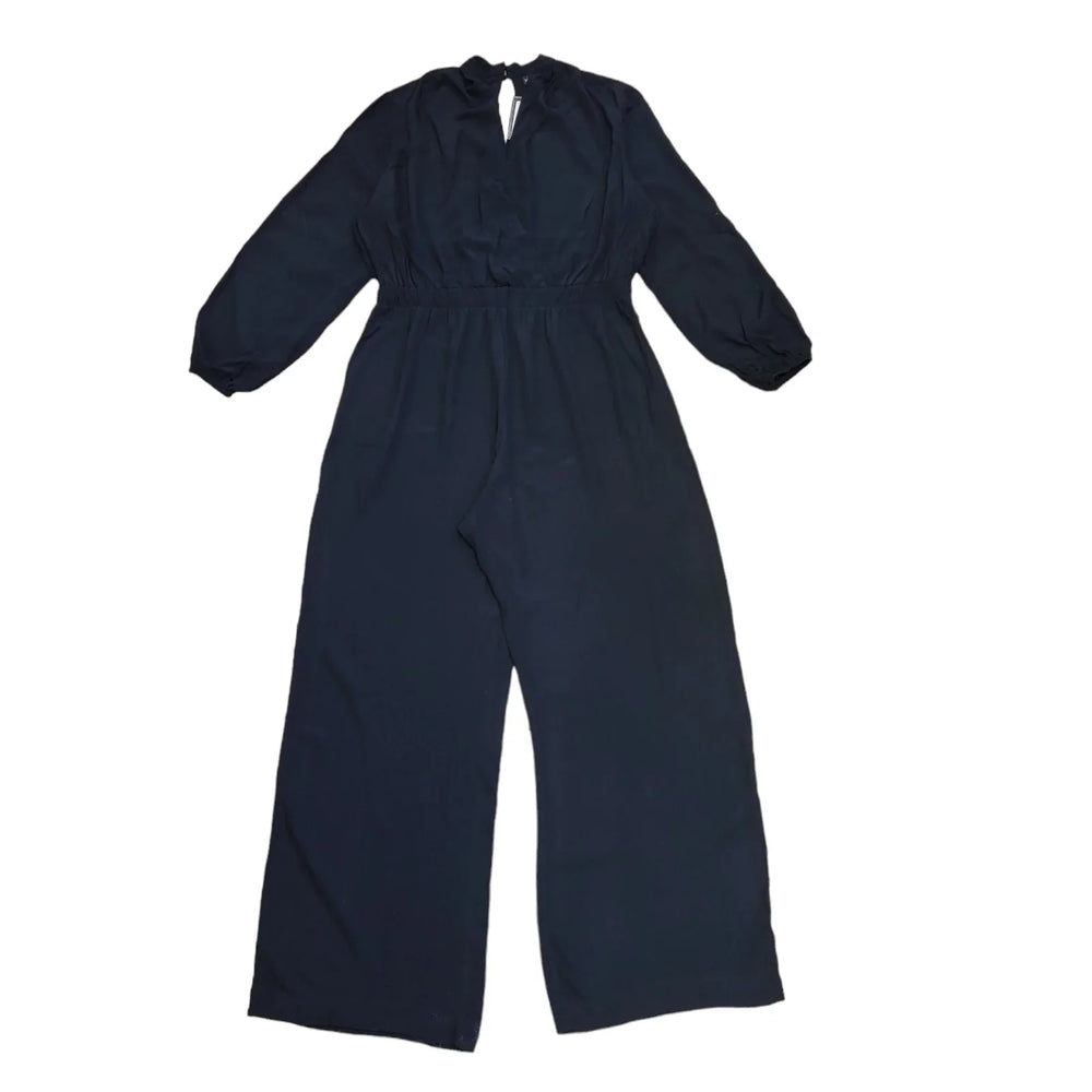 Marks & Spencer Black Shirt Jumpsuit Uk Women's Size 16 Bnwt DD277