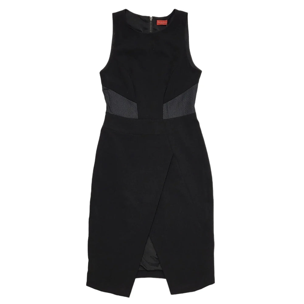 Wonderland Oasis Black Sleeveless Bodycon Formal Dress UK 10 Bnwt H697