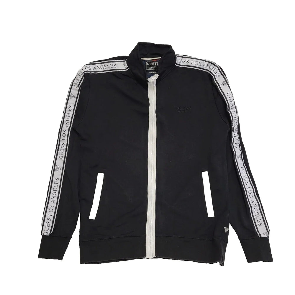 Guess LA Black White Long Sleeve Tracksuit Top Jacket UK Men's Small K326