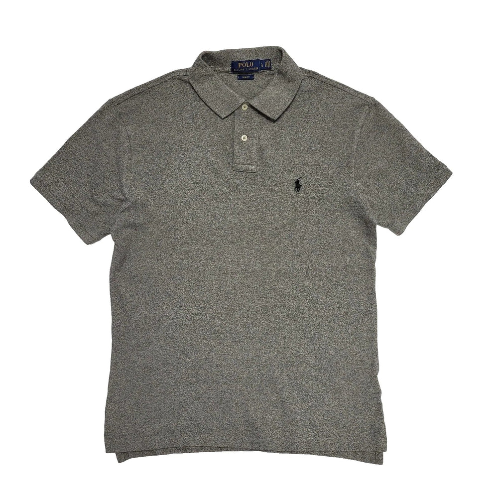 Polo Ralph Lauren Grey Short Sleeve Sports Polo Shirt Uk Men's Size L L265