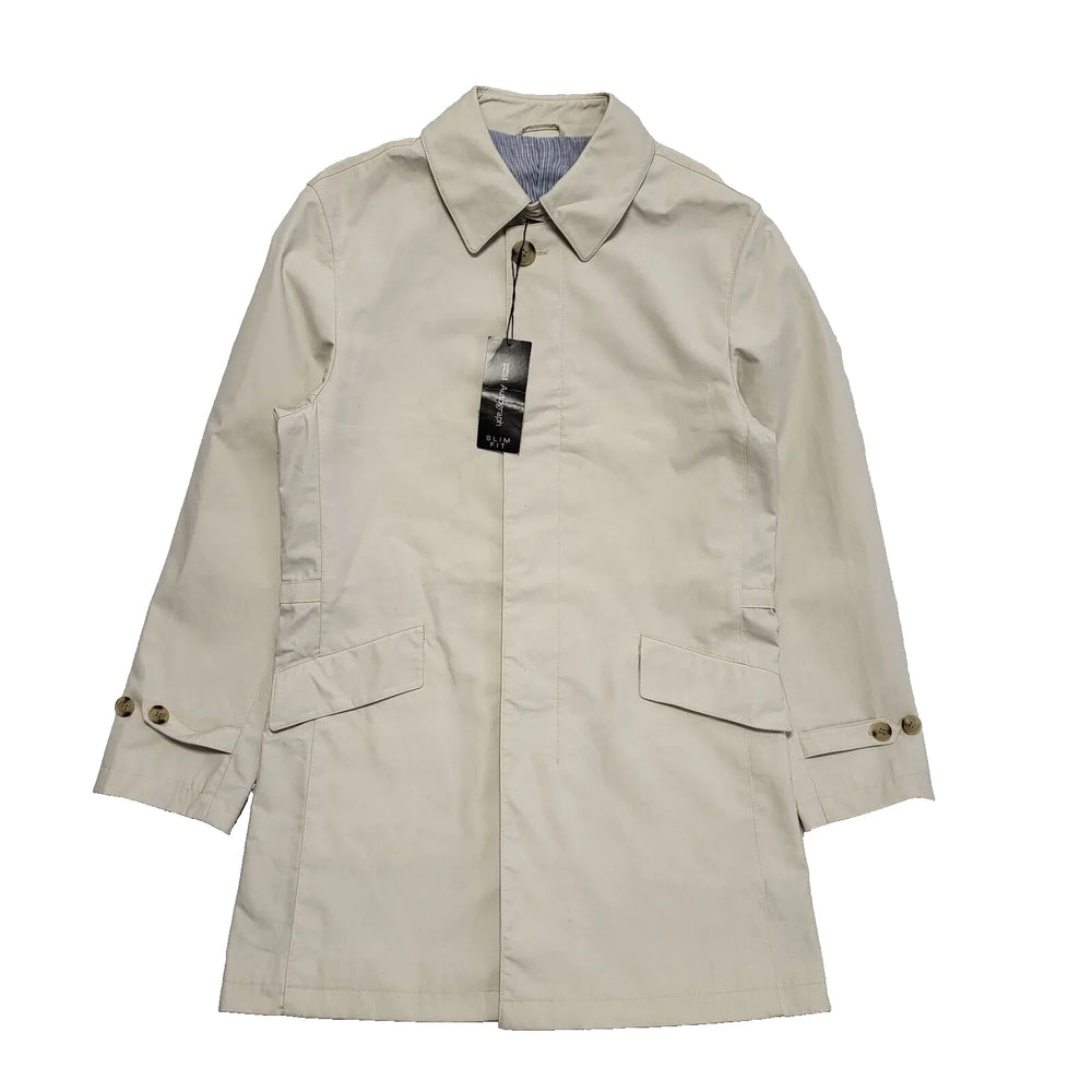 Marks & Spencer Autograph Beige Overcoat uk Men's Medium Bnwt L653