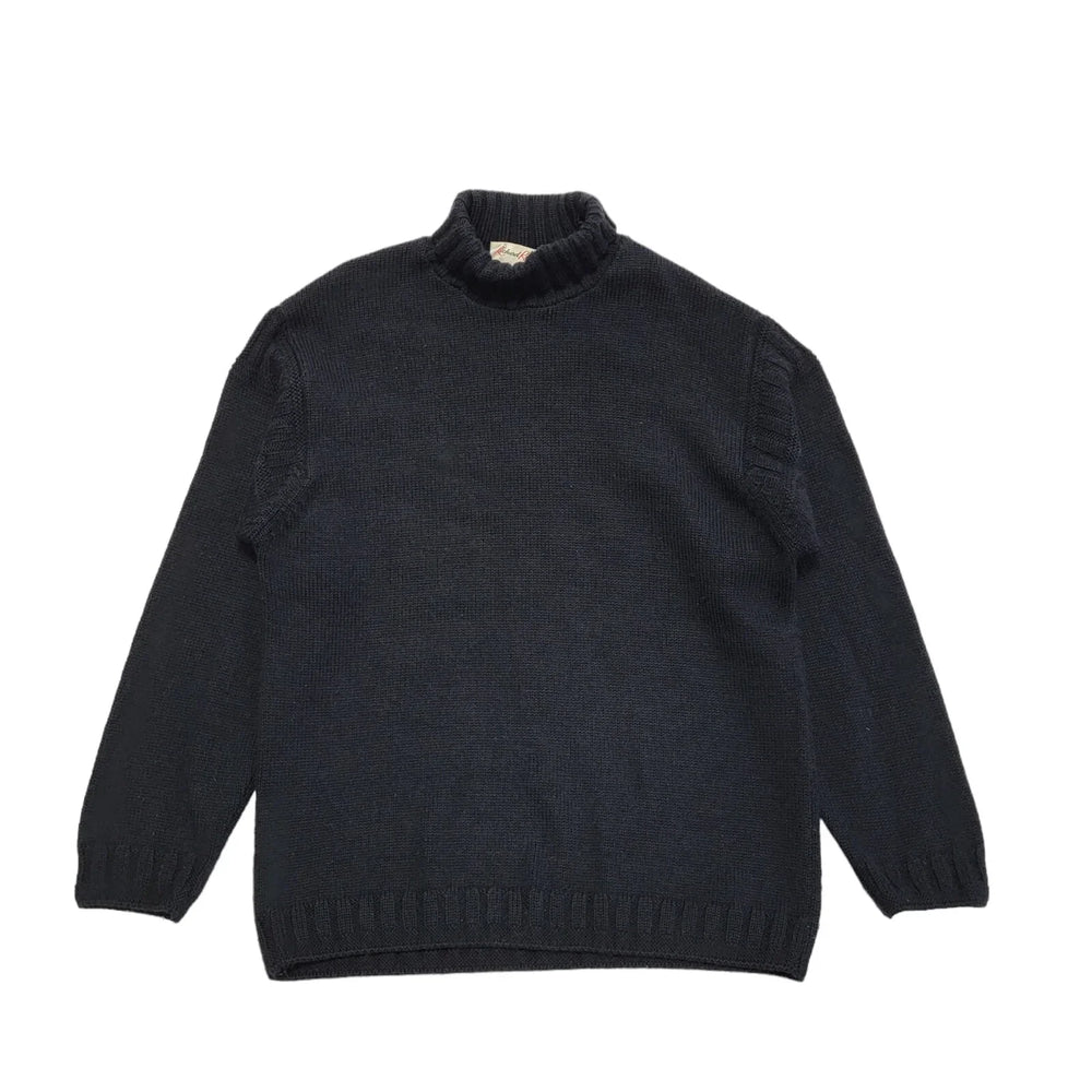 Richard Roberts Vintage 80's Navy Blue Jumper Uk Men's Size M