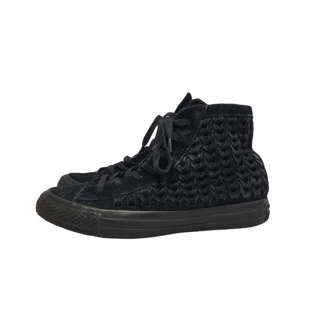 Converse Black Hi Top Canvas Lace Up Trainers Women's Uk 5 Eu 37.5