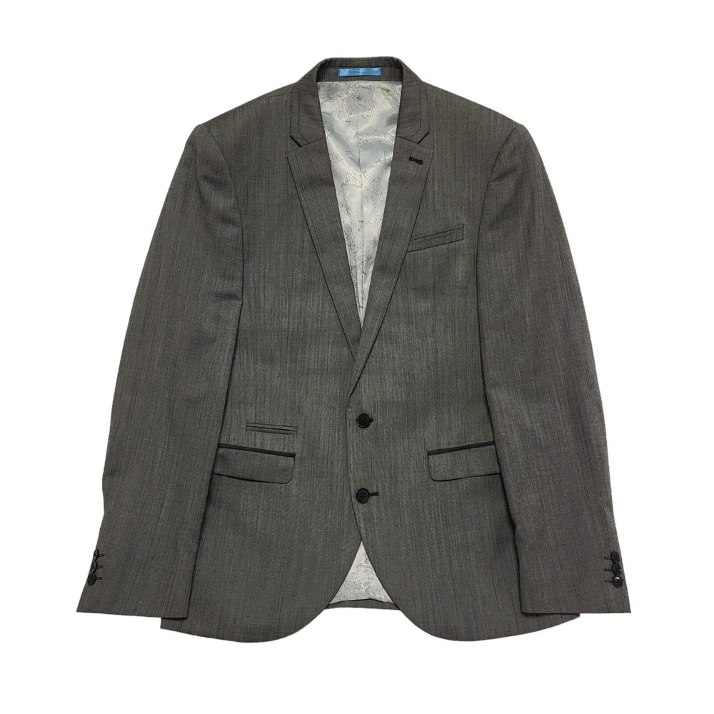Next Grey Wool Suit Blazer Jacket Men's Size Small 38" CC892