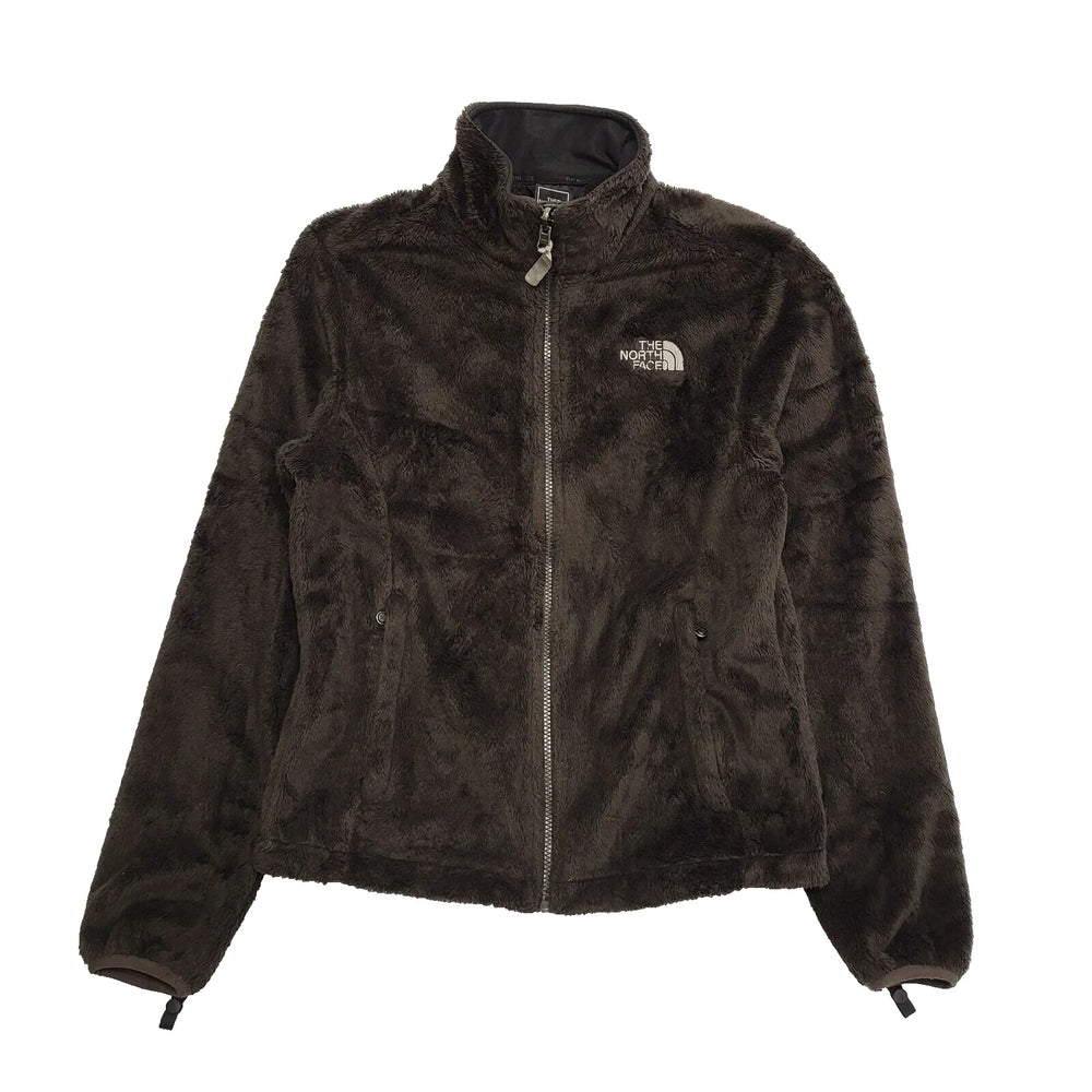 The North Face Brown Zipped Fleece Base Layer UK Women's Small K107