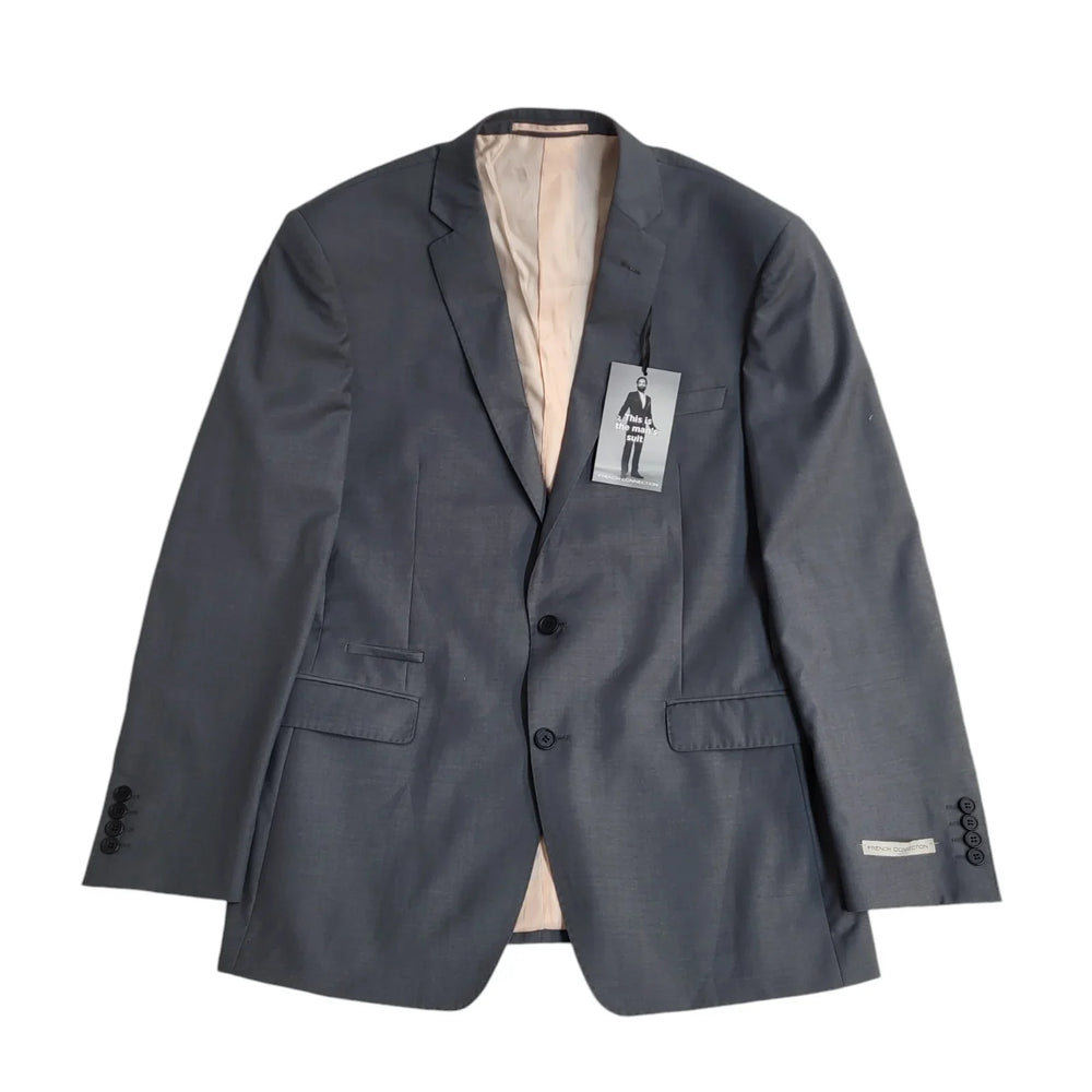 French Connection Grey Suit Jacket Uk Men's Size L 42" FF54
