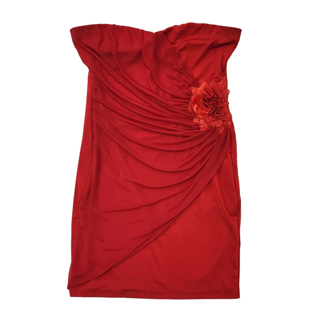 Jane Norman Y2K Strapless Dress Womens UK 16