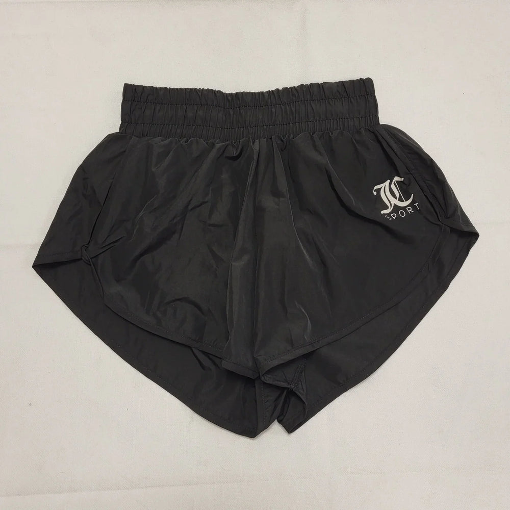 Juicy Couture Black Jazmine Running Shorts BNWT Womens UK XS W24