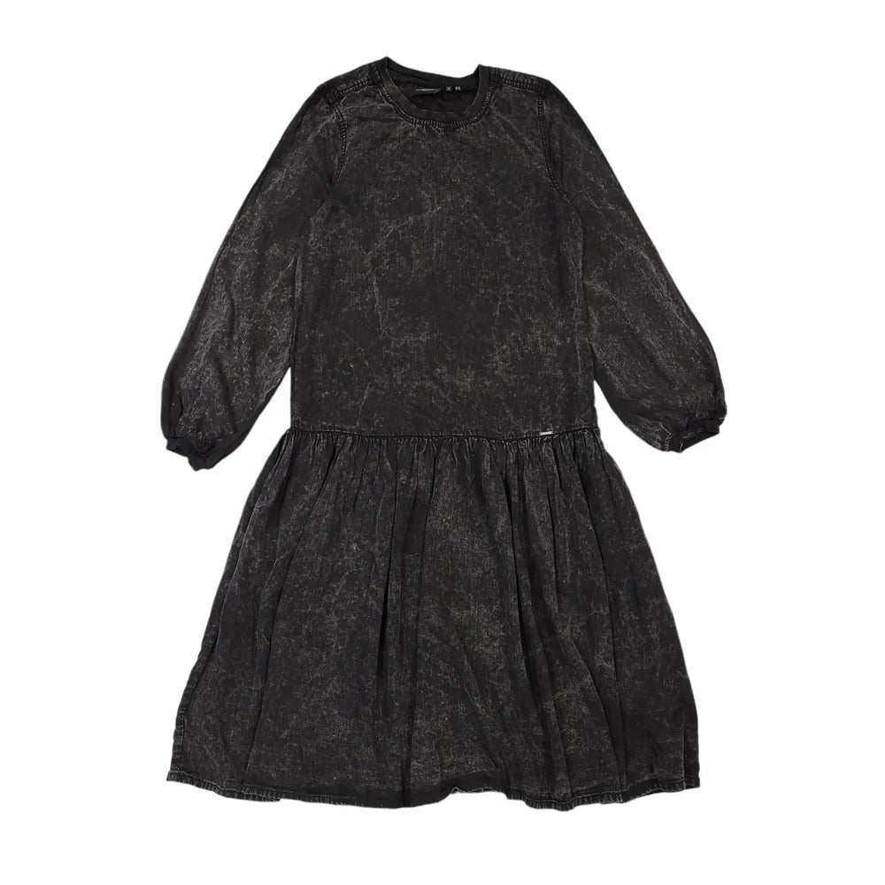 Superdry Black Long Sleeve Daywear Dress UK Women's 14 BB362