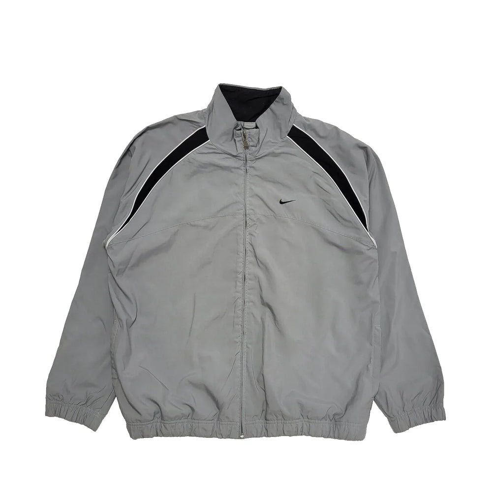 Nike Grey Long Sleeve Sports Jacket Top Men's UK XL EU 56 K5