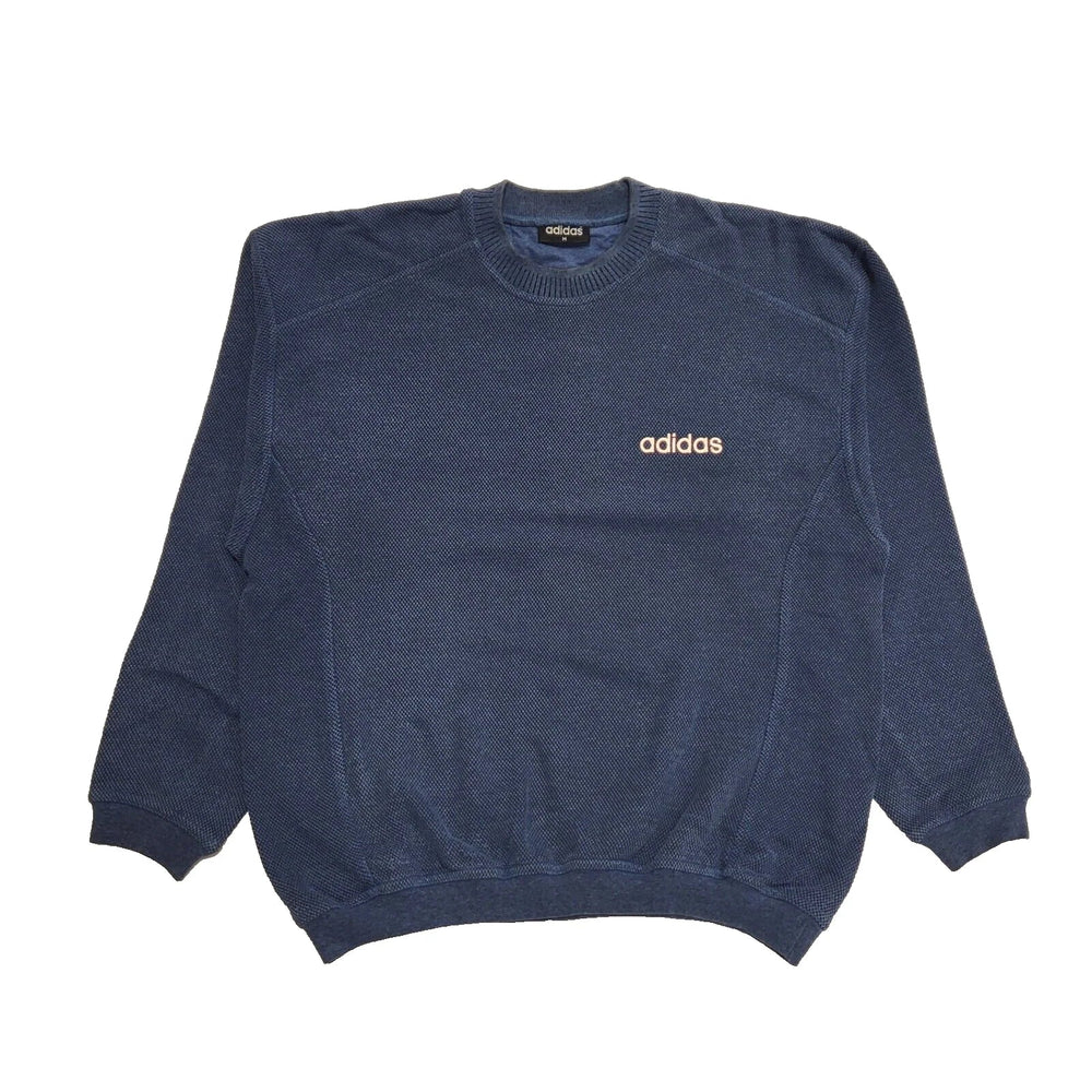 Adidas Blue Long Sleeve Casual Sports Jumper Men's UK M EU 50 K350