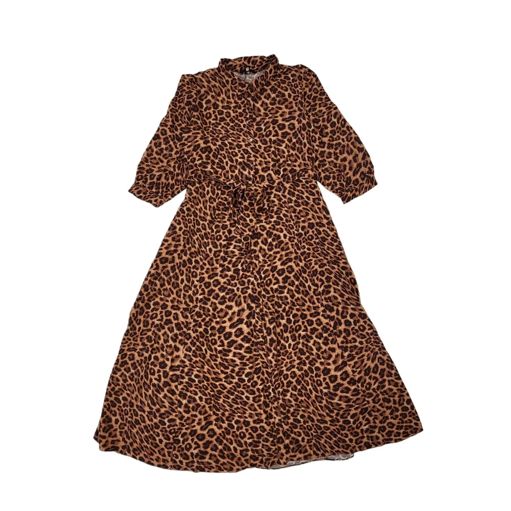 Myleene Klass Copper Belted Shift Dress Uk Women's Size 14 EE131