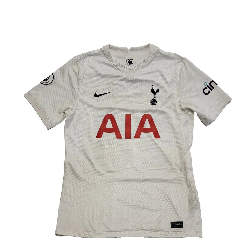 Nike White Spurs No 28 Ndombele Football Shirt UK Men's Small K328