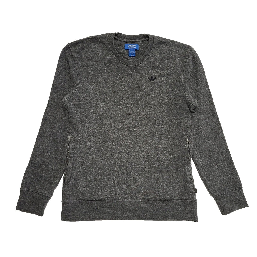 Adidas Grey L/Sleeve Casual Sweatshirt UK Men's Size S K816