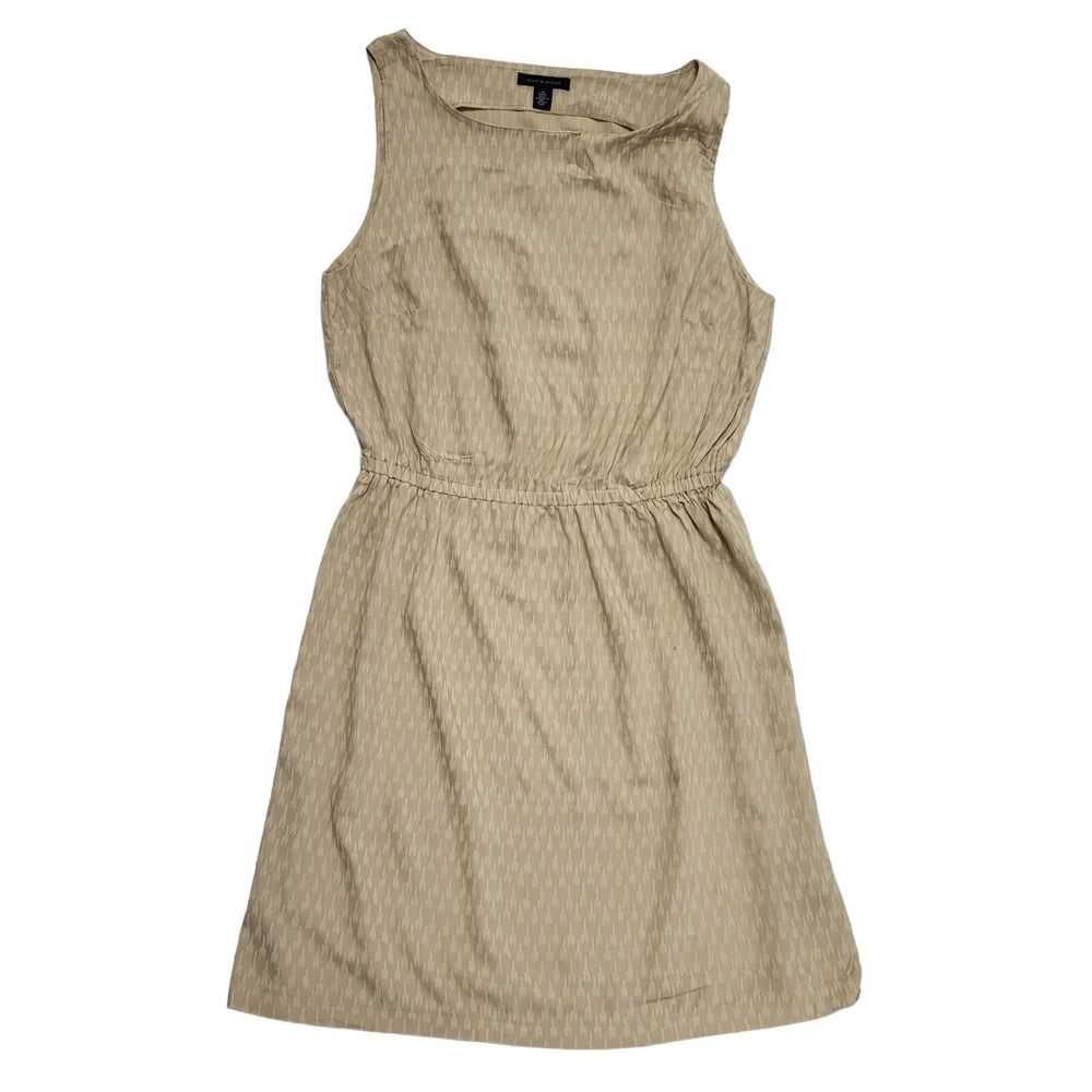 Tommy Hilfiger Beige Blouson Sleeveless Dress Women's UK 12 LEU 40 H466