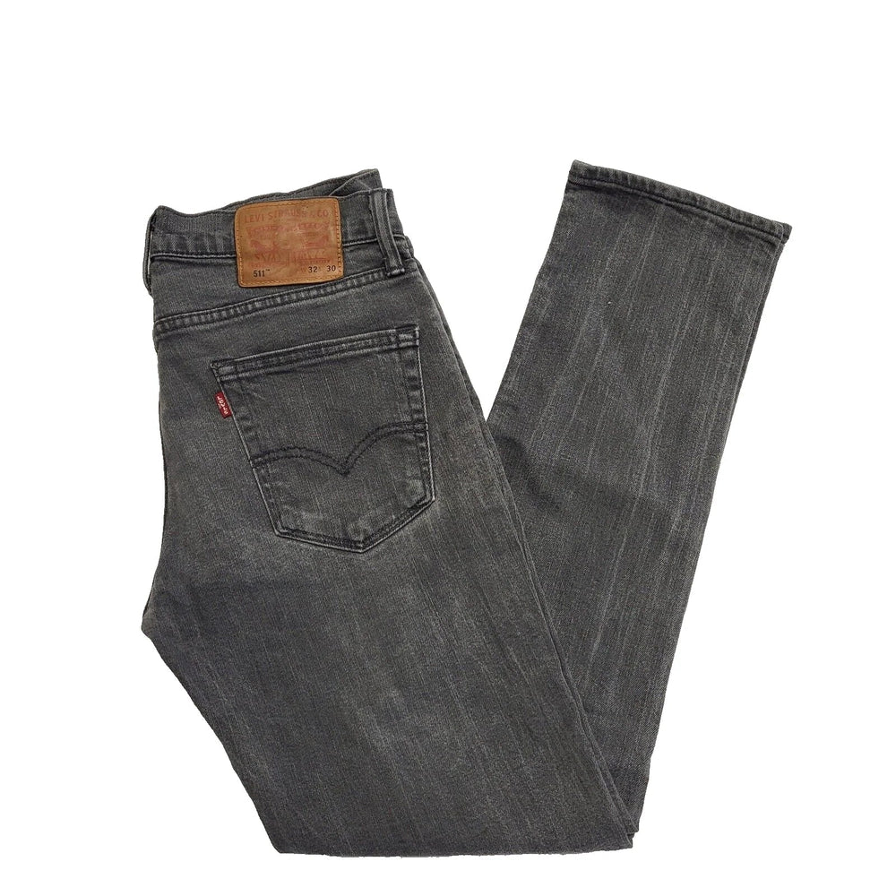 Levi's 511 Faded Blue Straight Denim Jeans uk Men's M W32 L30 K255