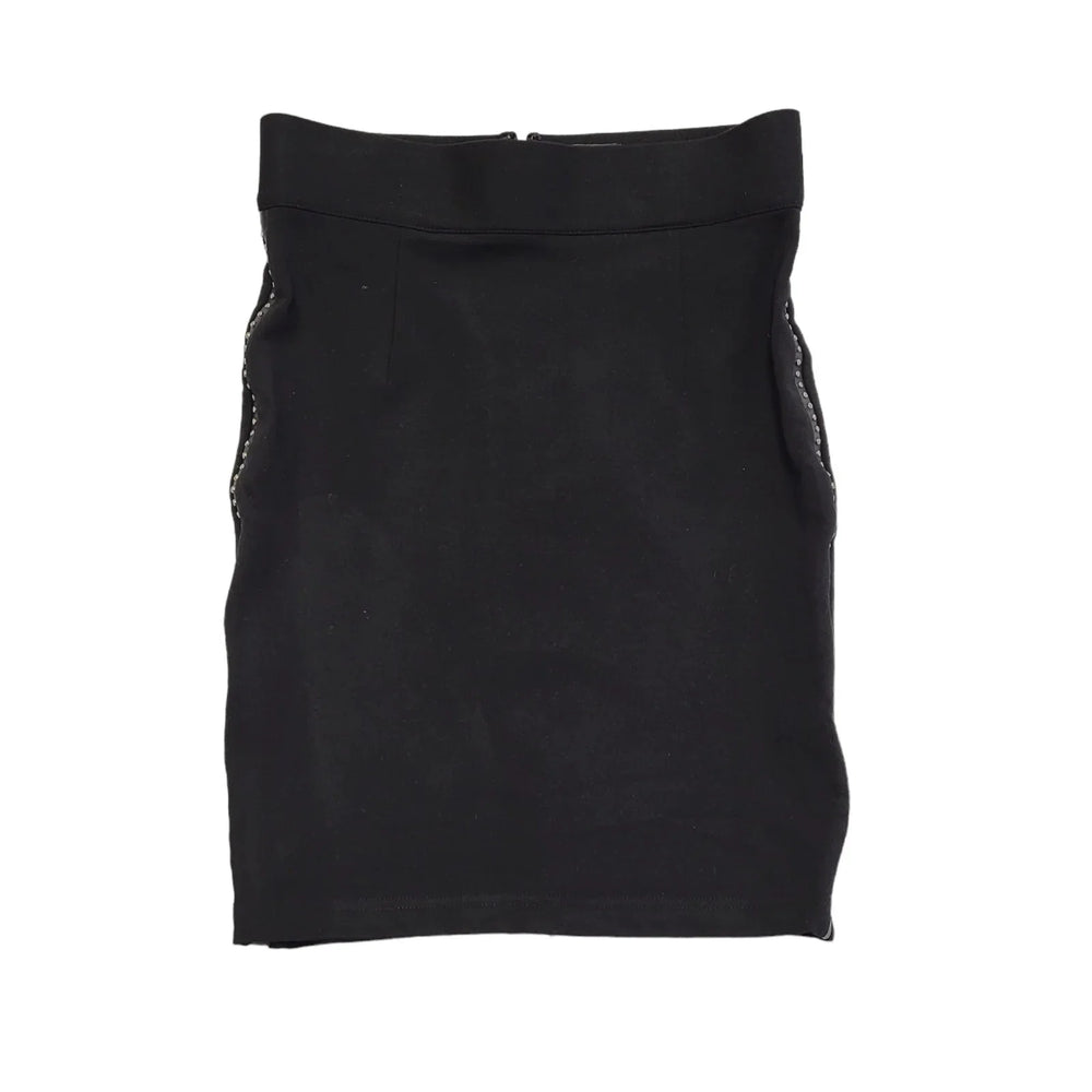 Guess Black Short Pencil Studded Skirt Womens Size S W26 DD474