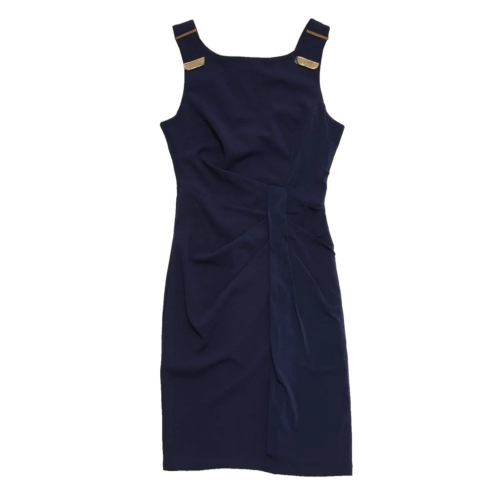 Lipsy Navy Blue Sleeveless Bodycon Party Dress Uk Women's S 8 Bnwt L210