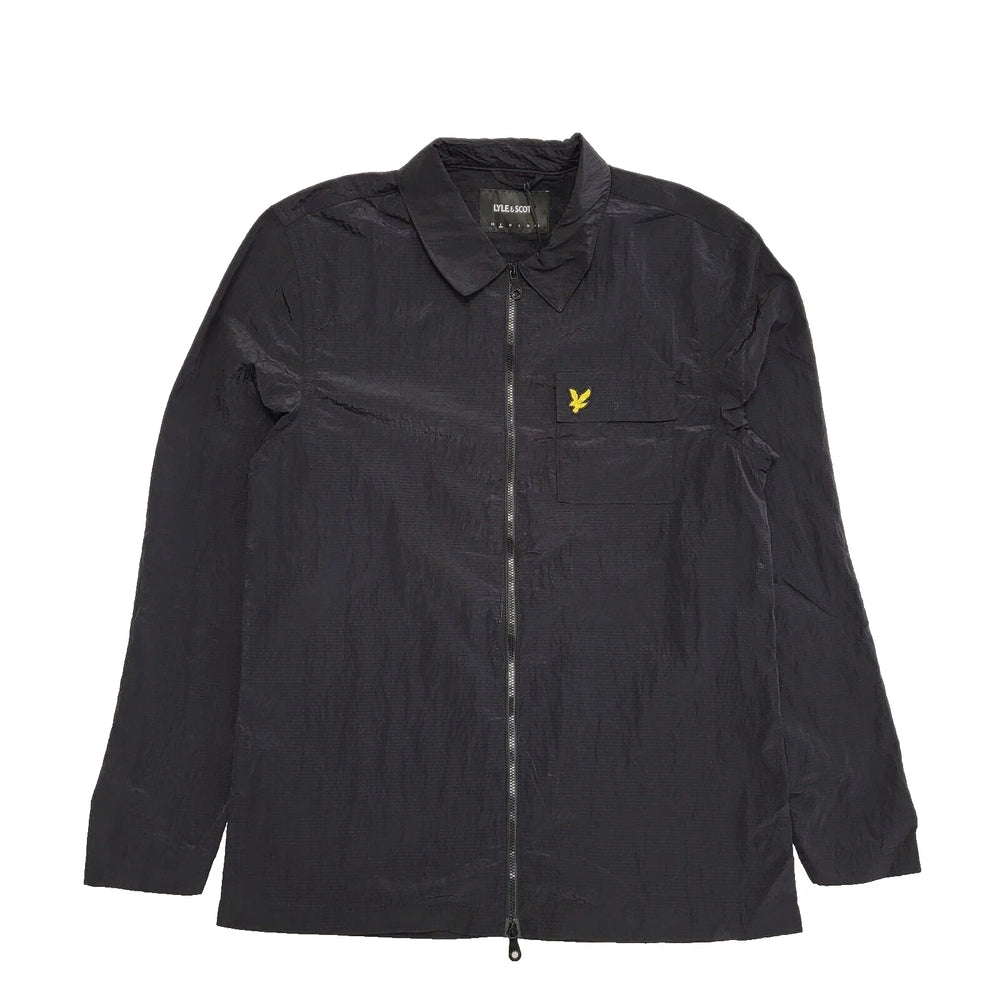 Lyle & Scott Black Zipped Jacket uk Men's Small L650